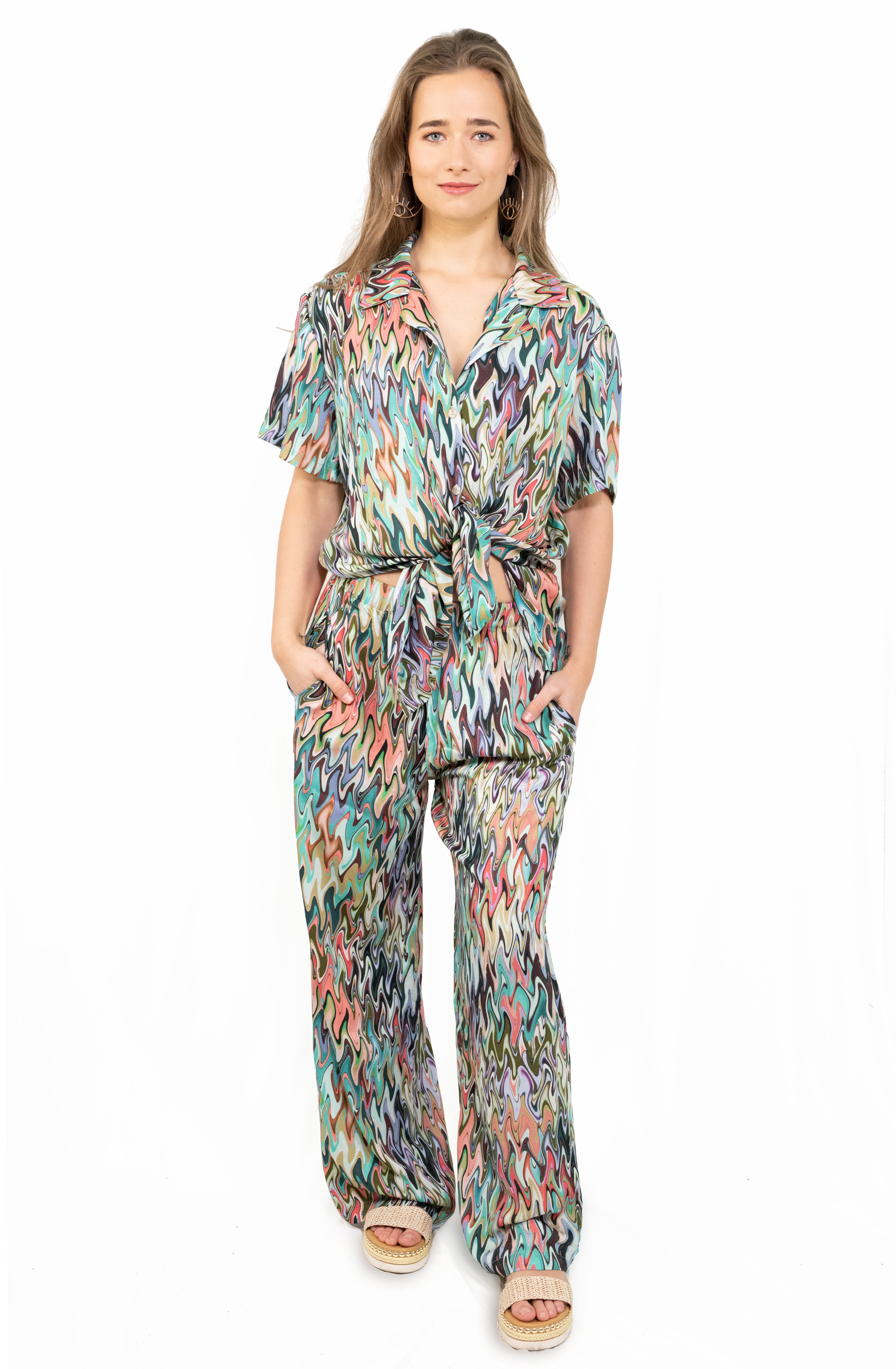 Viskose-Bluse Comfy Style