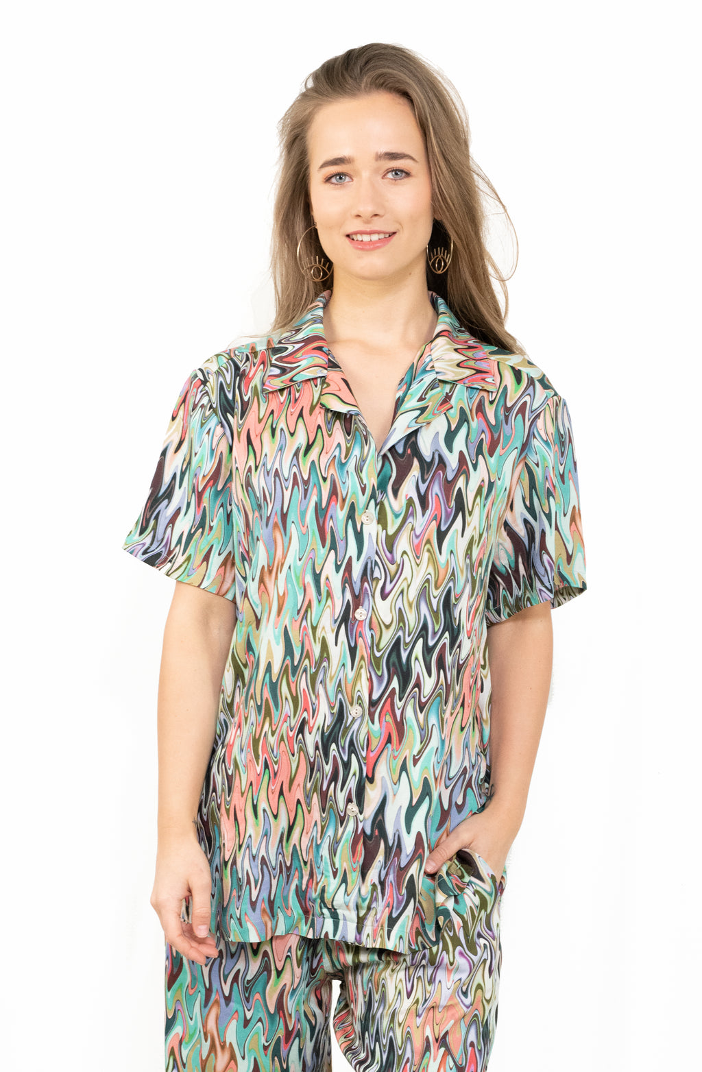 Viskose-Bluse Comfy Style