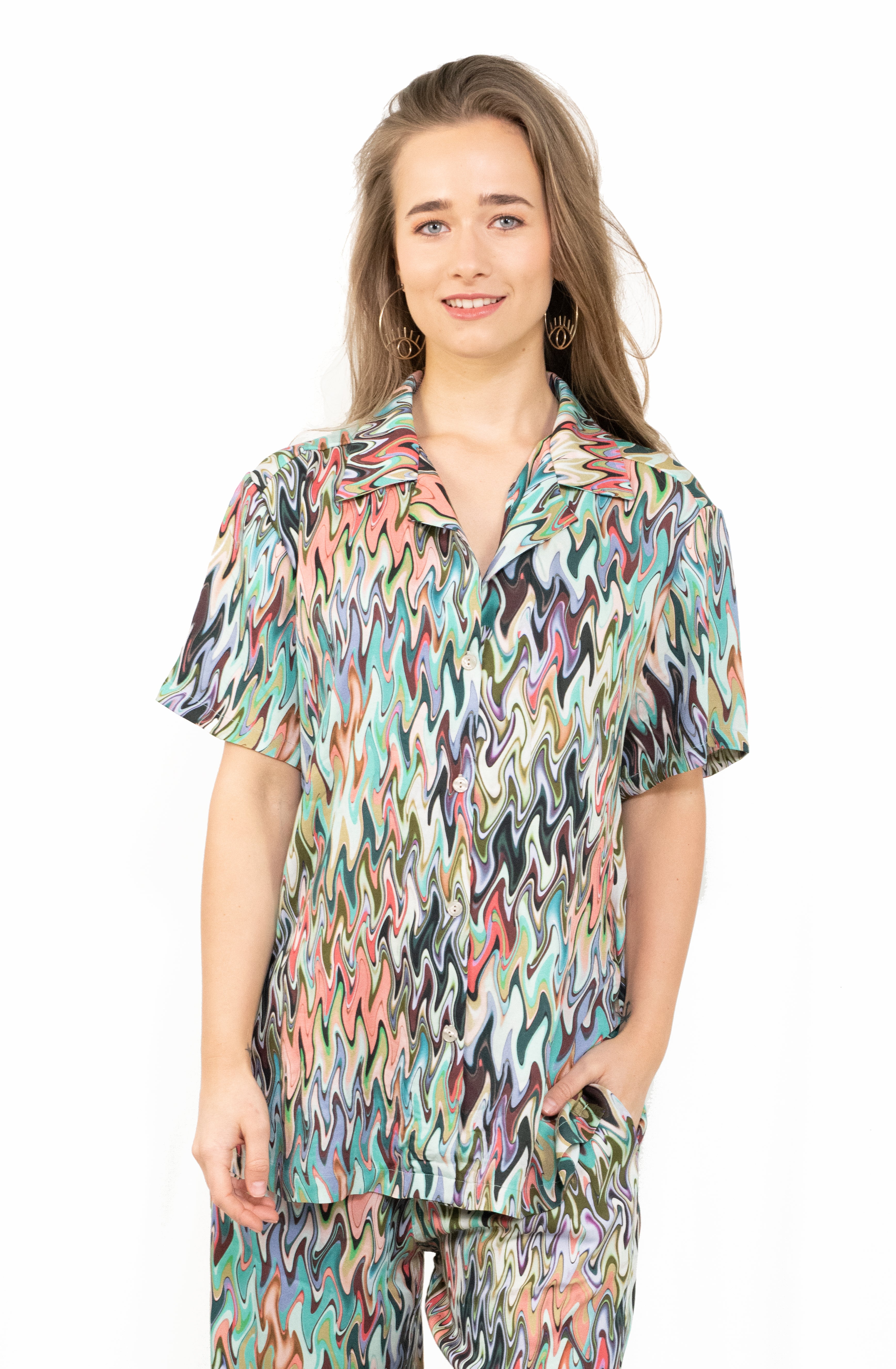 Viskose-Bluse Comfy Style