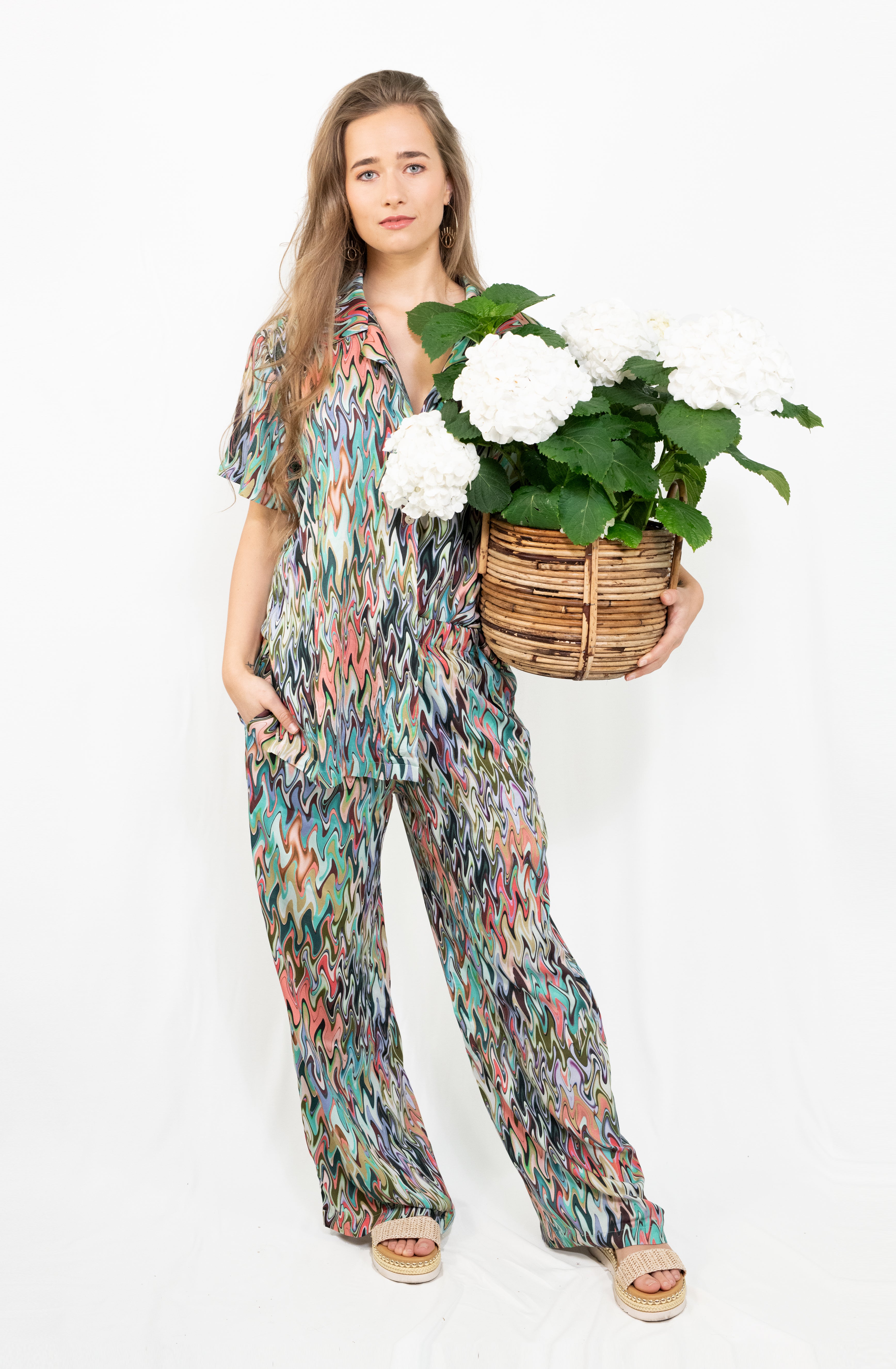 Viskose-Bluse Comfy Style