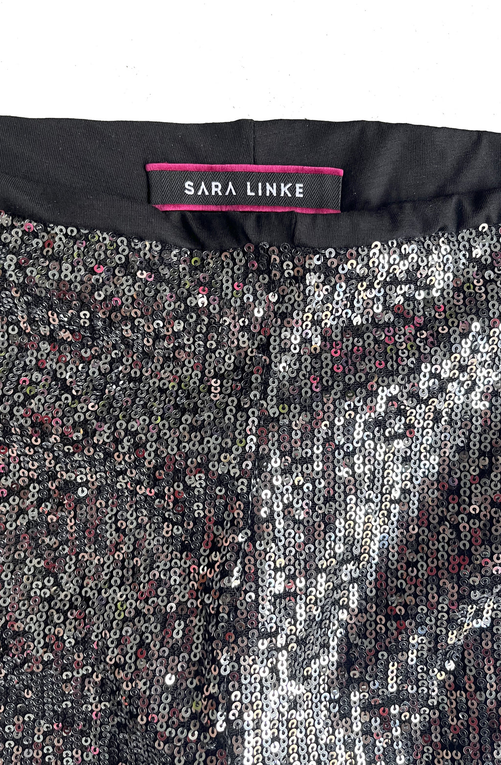 Glam Pants Schwarzsilber
