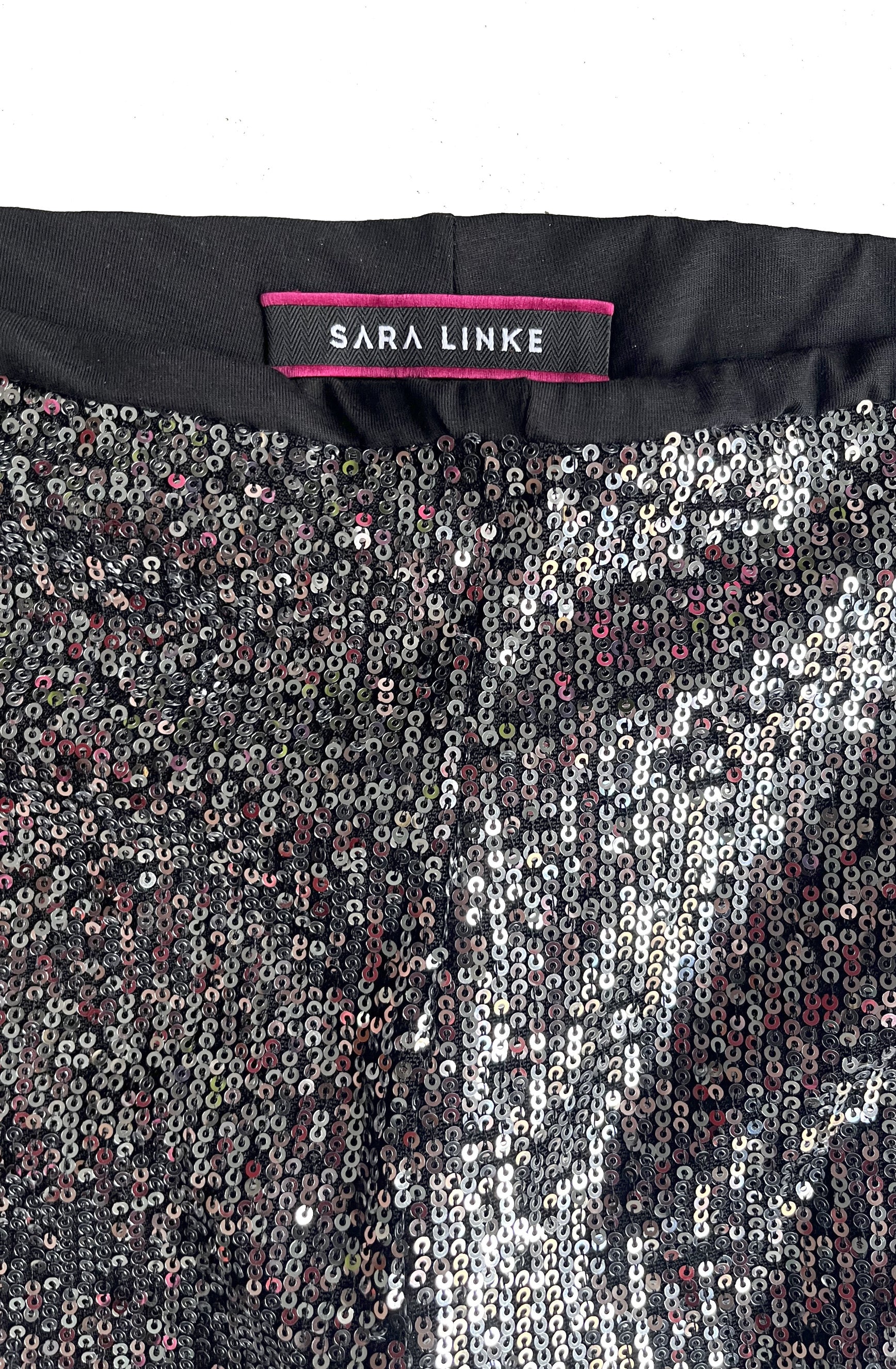 Glam Pants Schwarzsilber