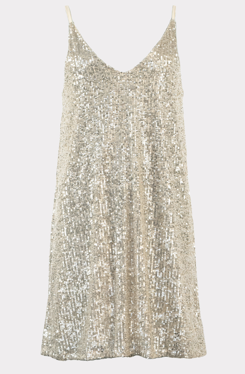 Glam Kleid Champagner