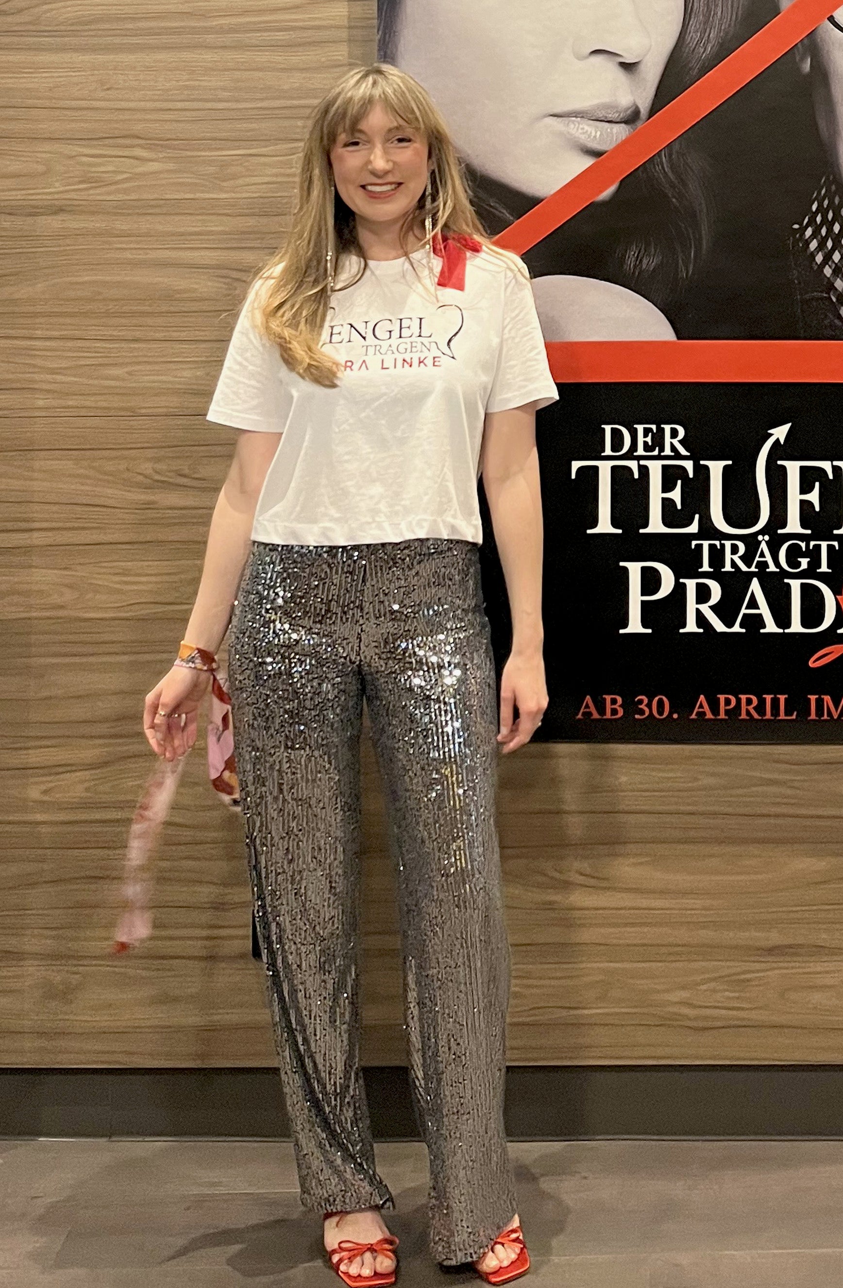 Glam Pants Schwarzsilber