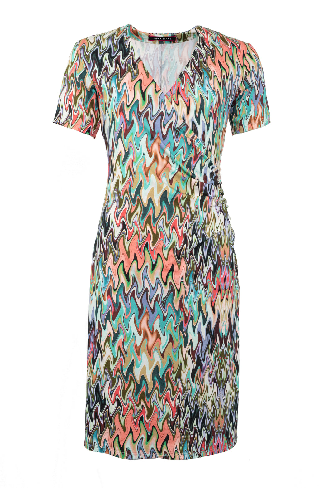 Drapiertes Kleid | Figurschmeichler