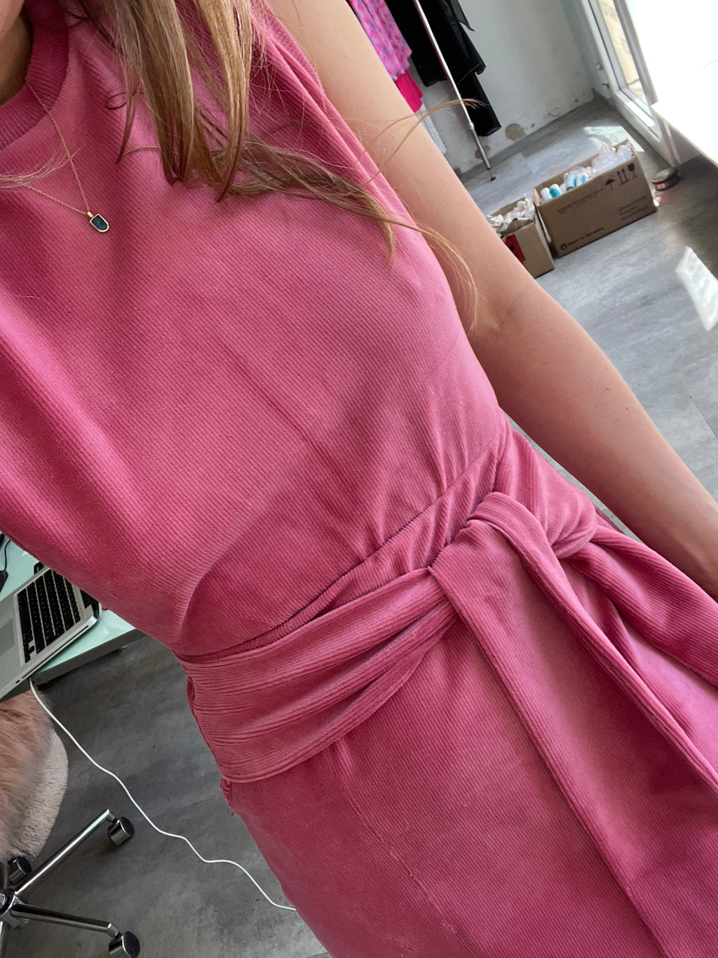 BABY CORD KLEID