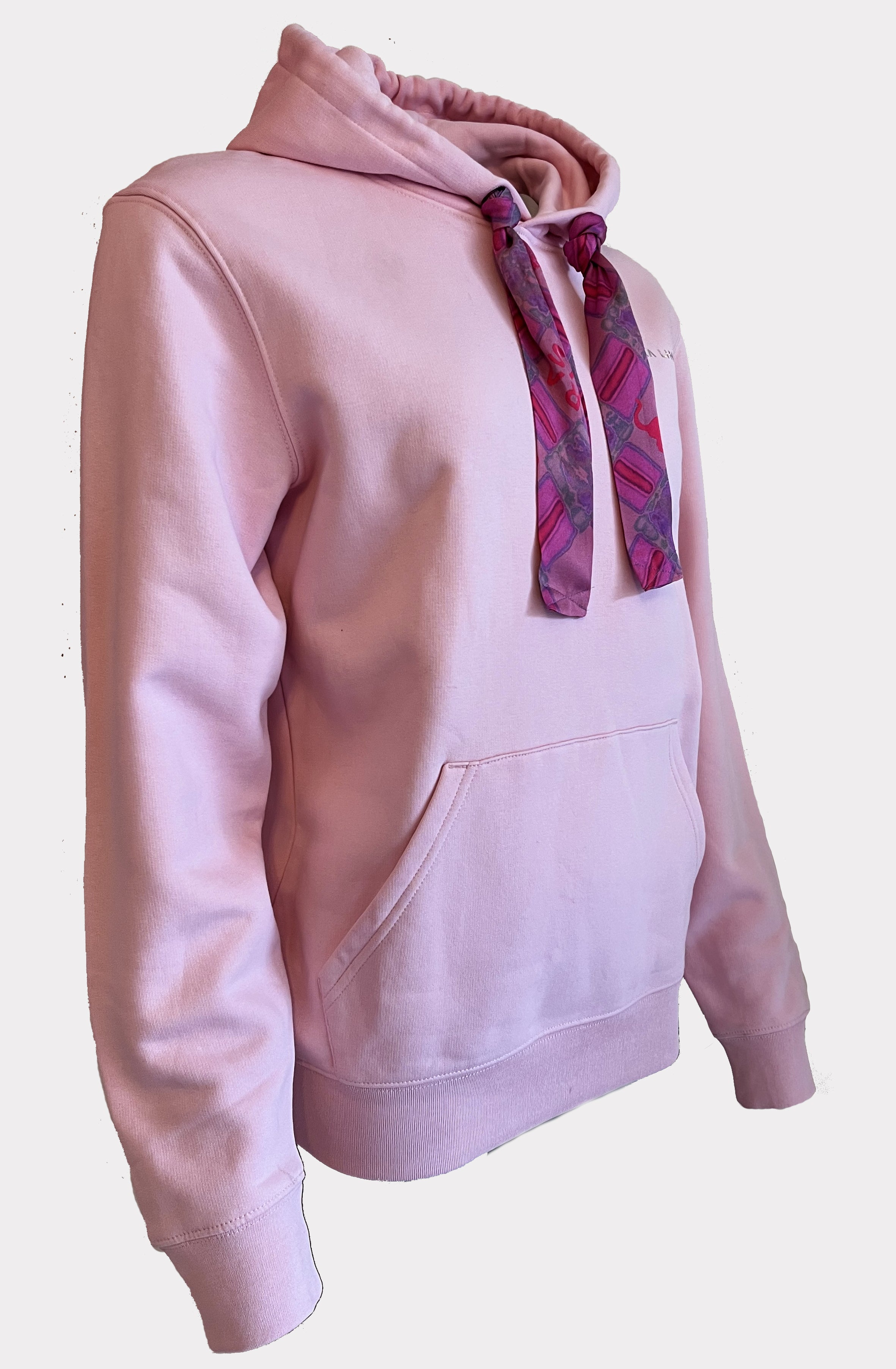 Letzte Größe Rosa Hoodie