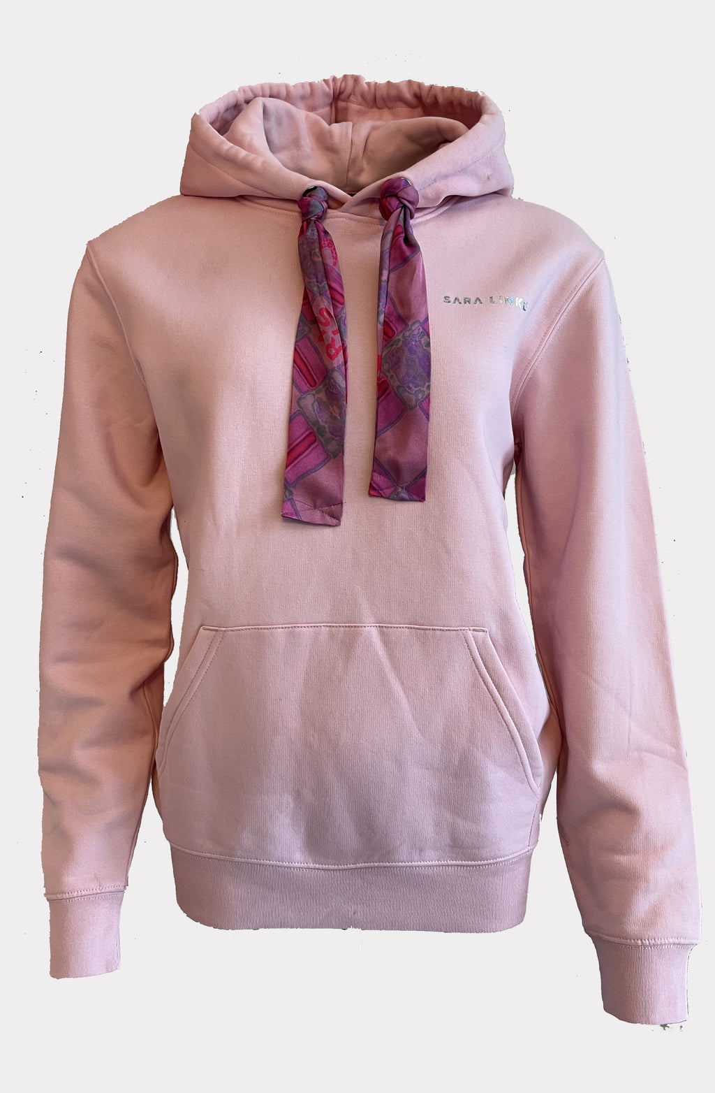 Letzte Größe Rosa Hoodie