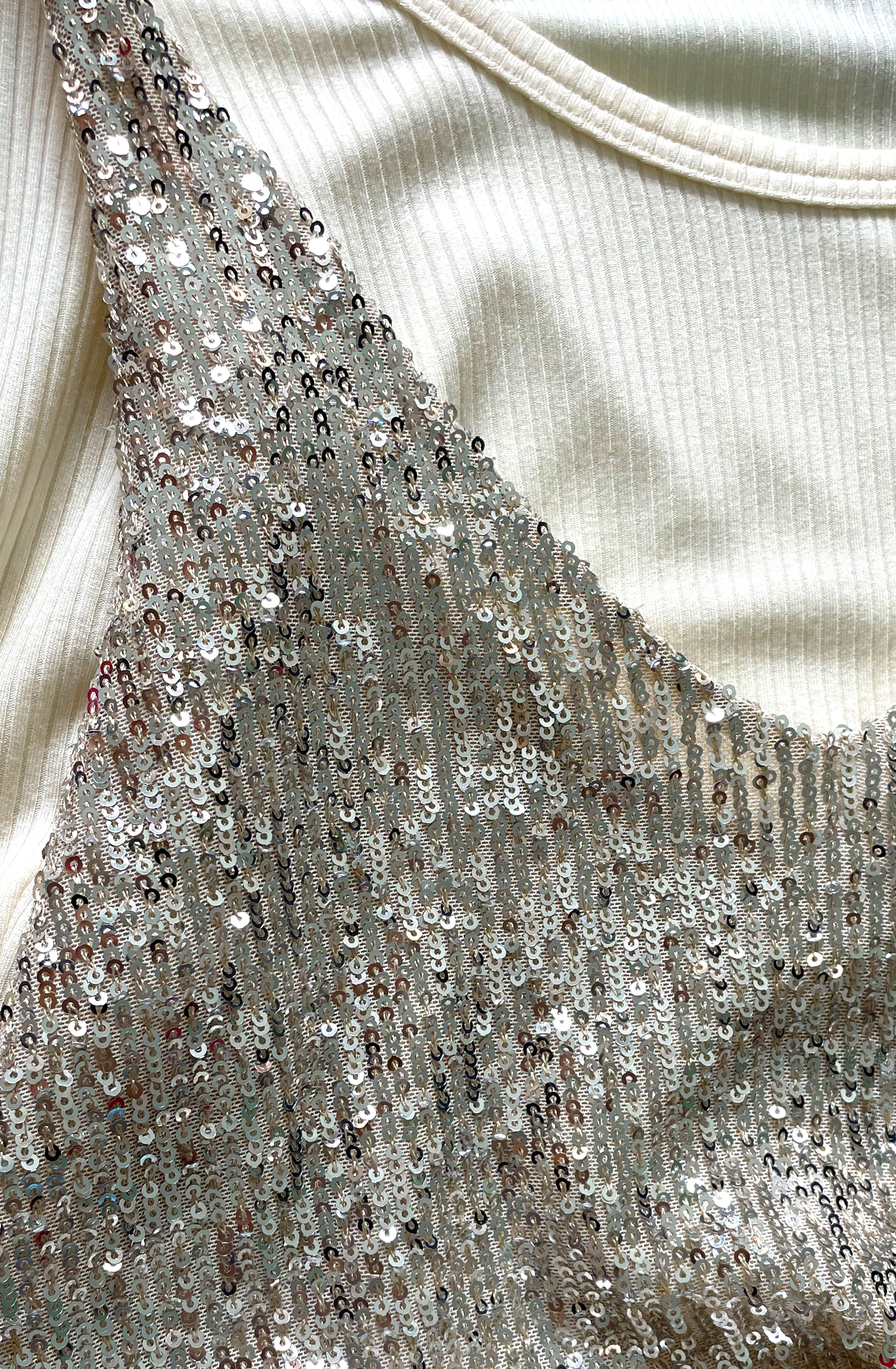 Glam Kleid Champagner