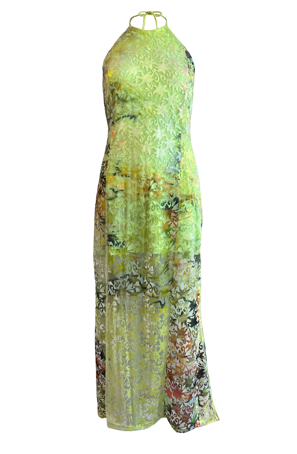 Limes Neckholder Kleid | Limitiert