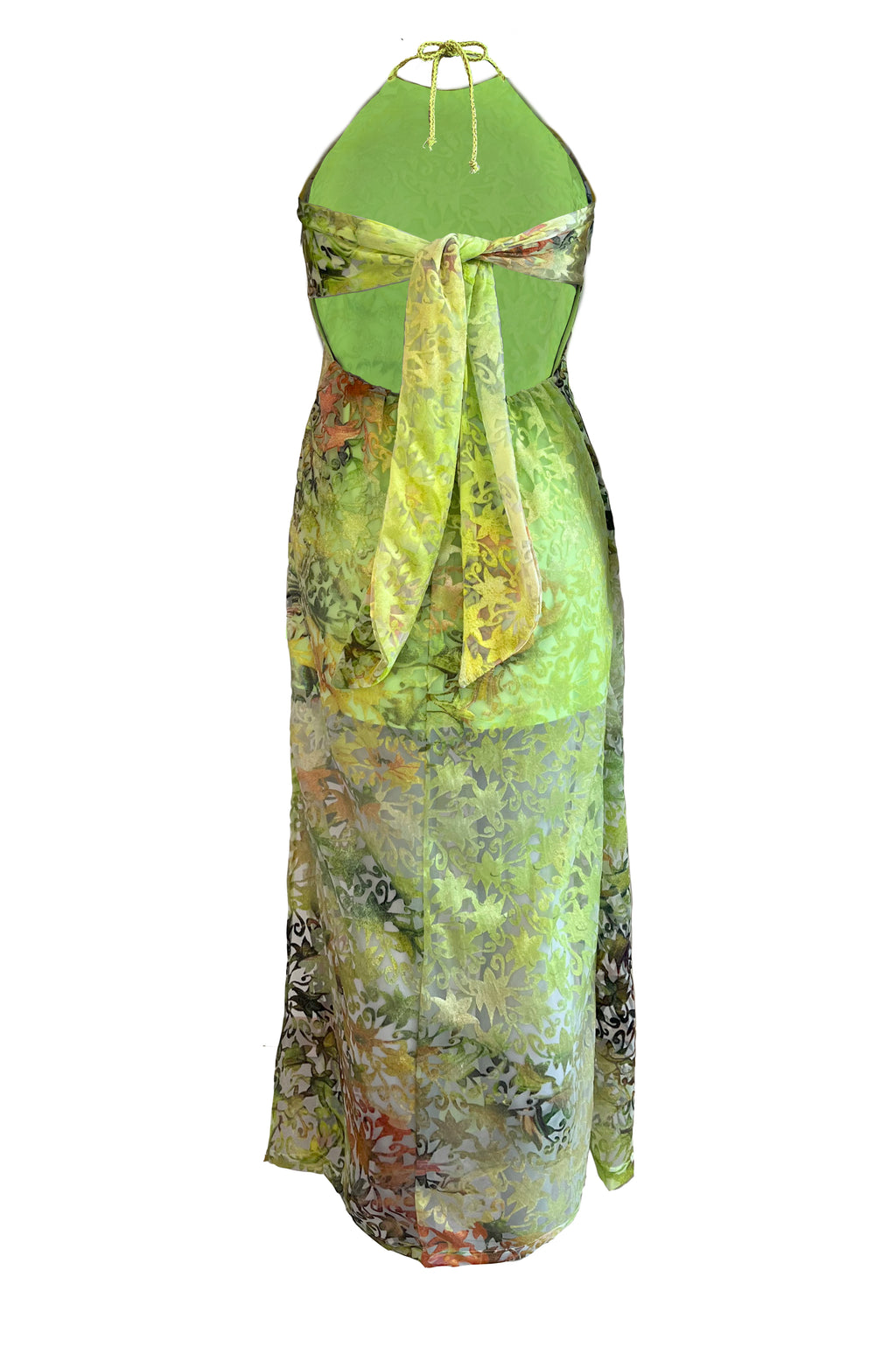 Limes Neckholder Kleid | Limitiert