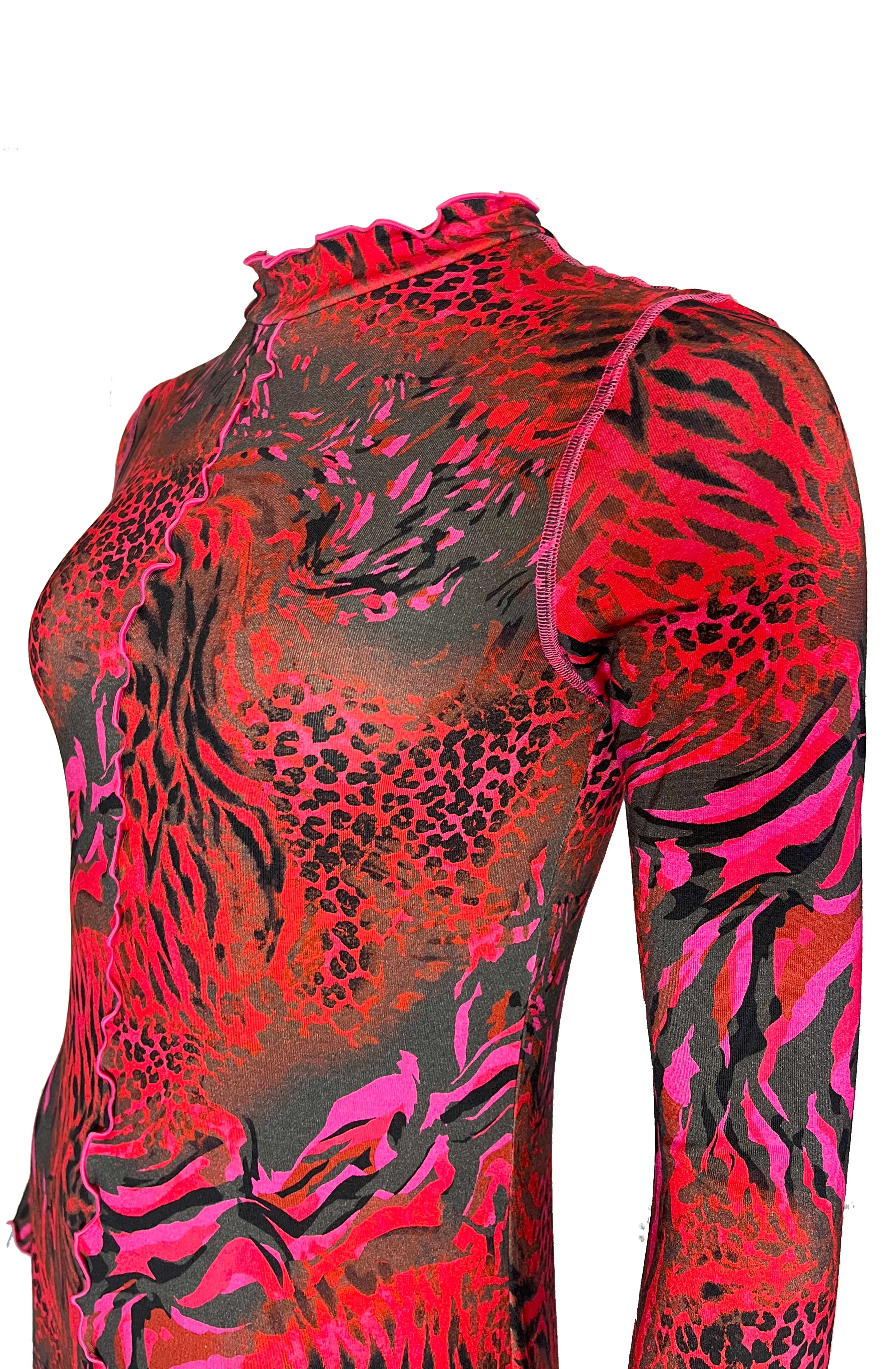 Kleid Animalprint - Figurschmeichler