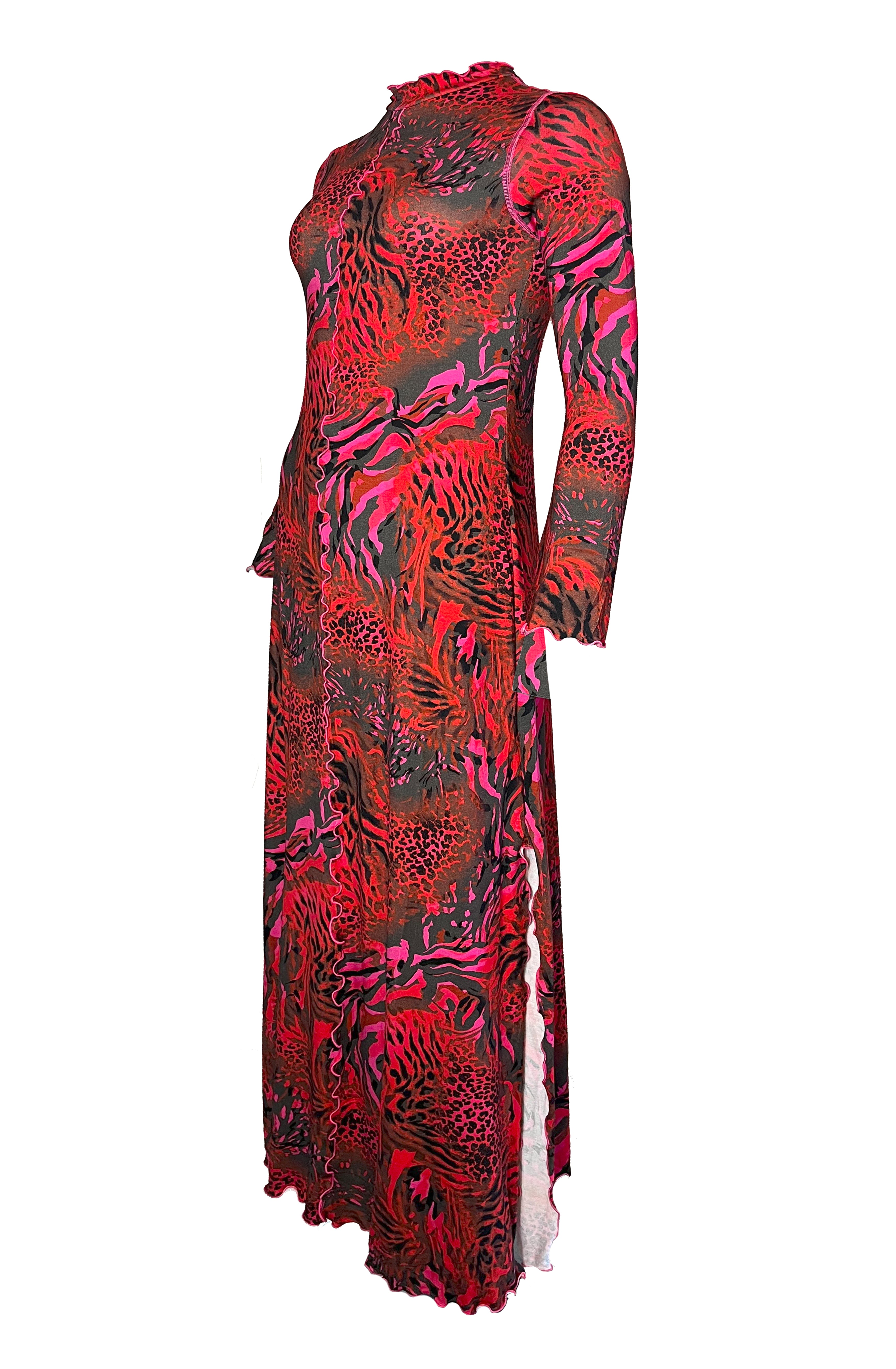 Kleid Animalprint - Figurschmeichler