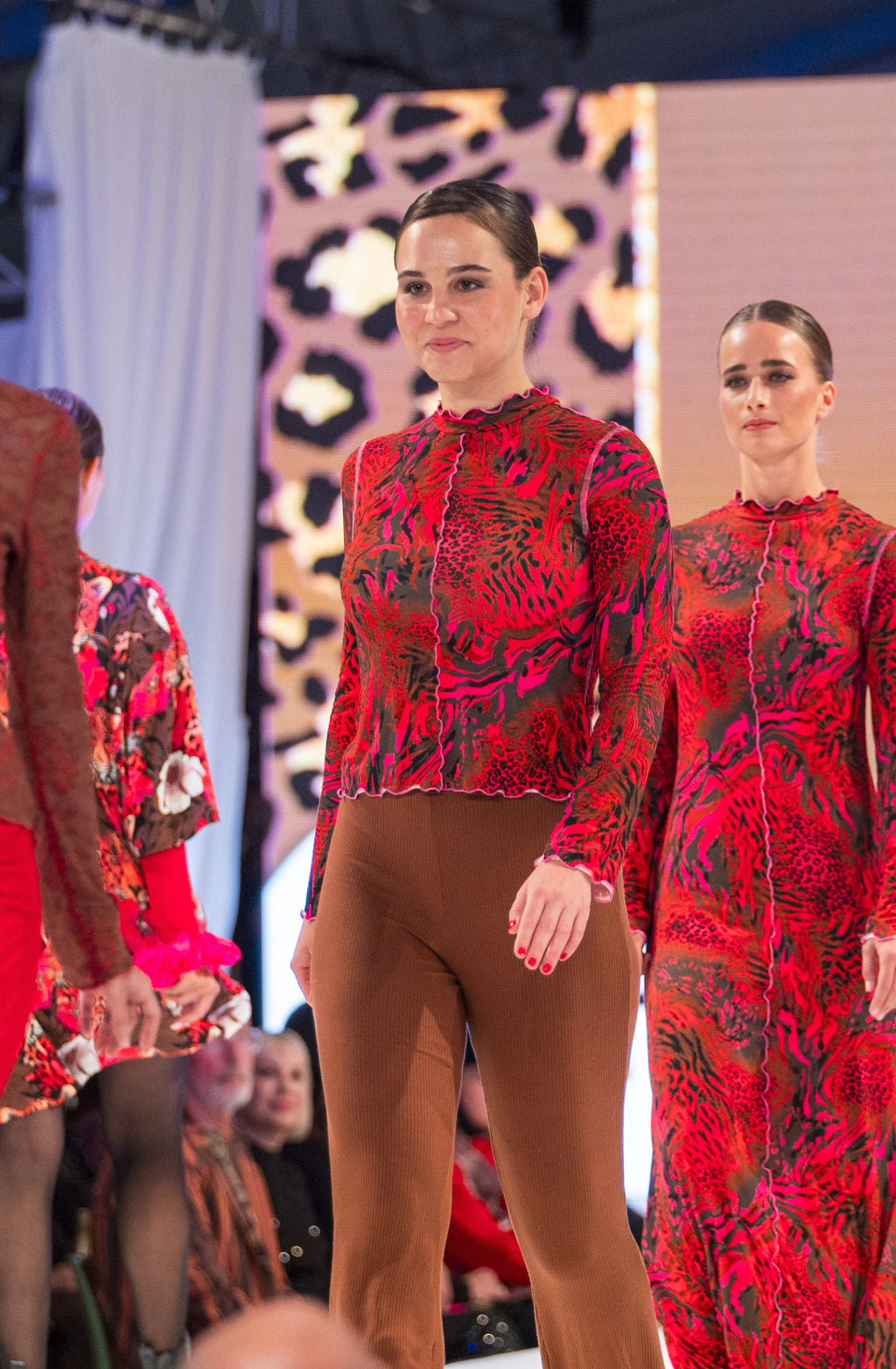 Langarm Shirt Animalprint