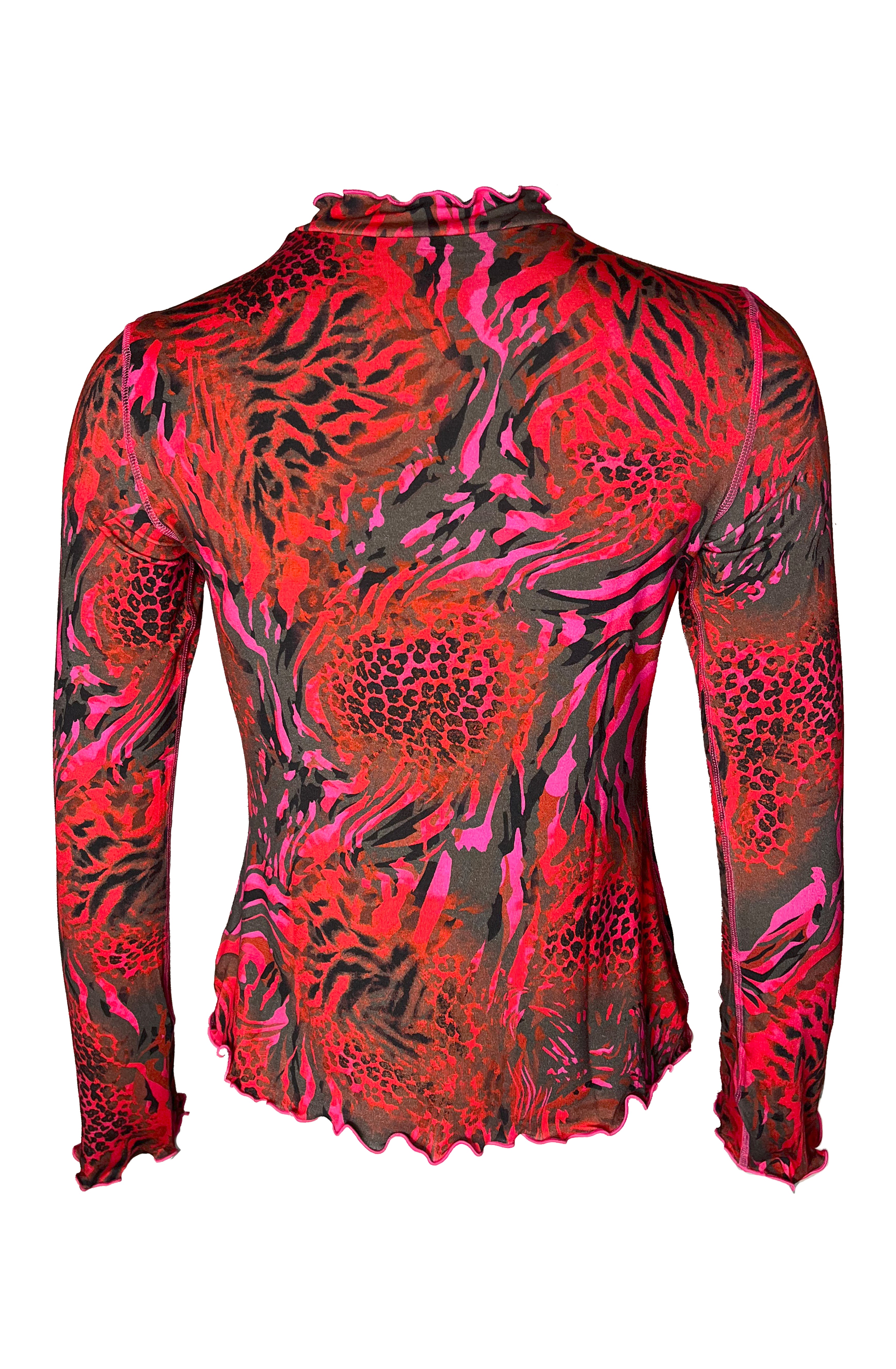 Langarm Shirt Animalprint