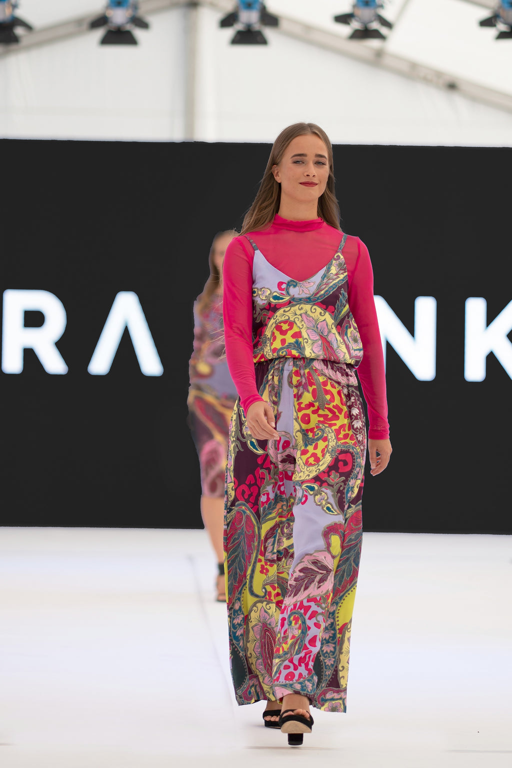 Satin Hose in Paisley-Leo