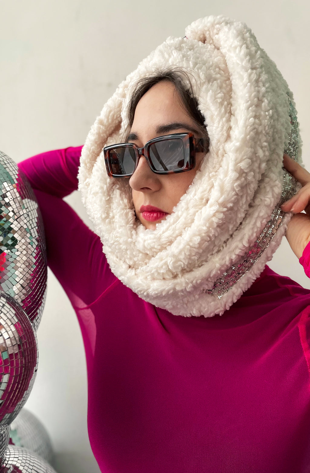 Balaclava Hoop Mütze | Off-White