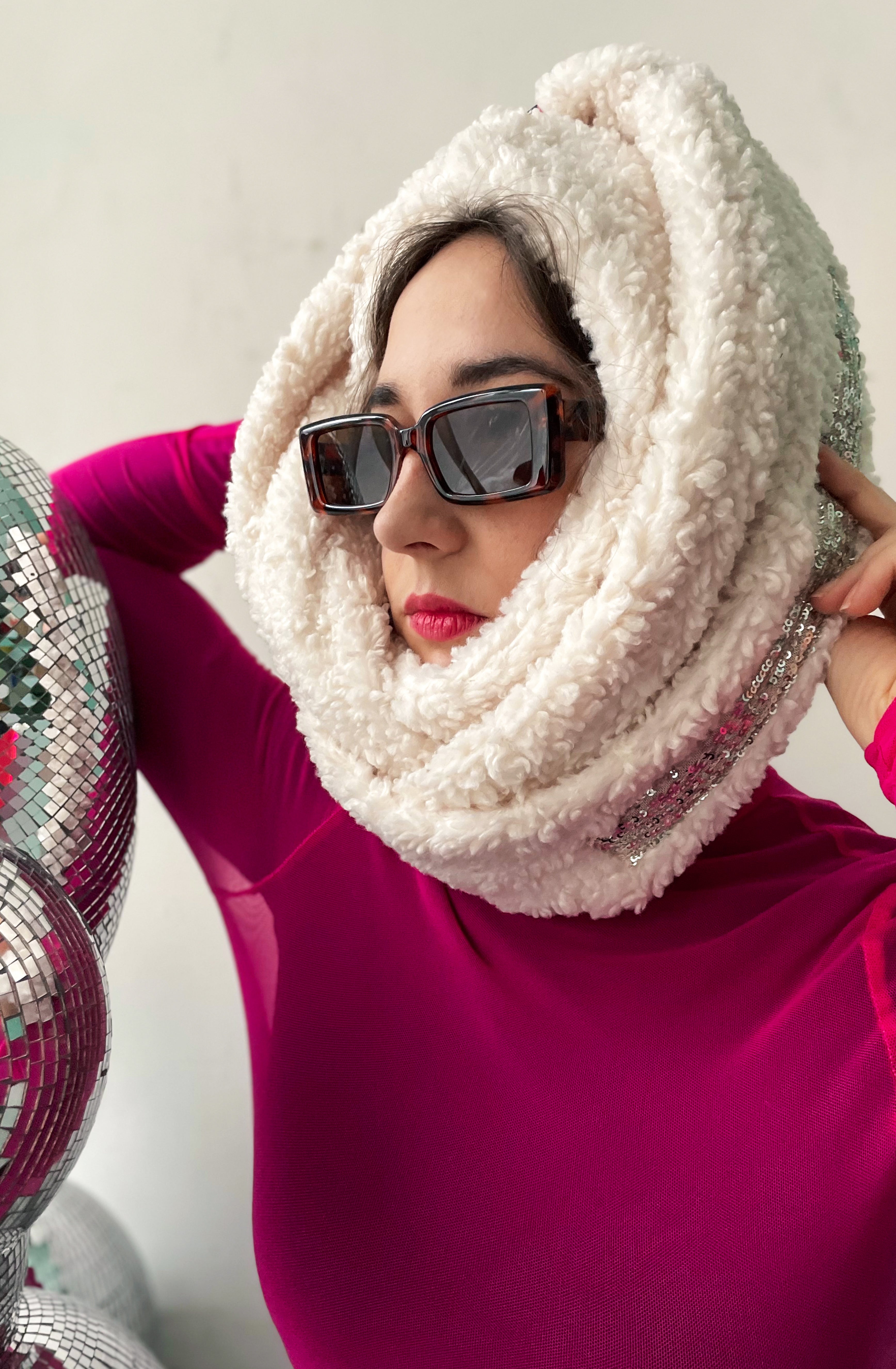 Balaclava Hoop Mütze | Off-White