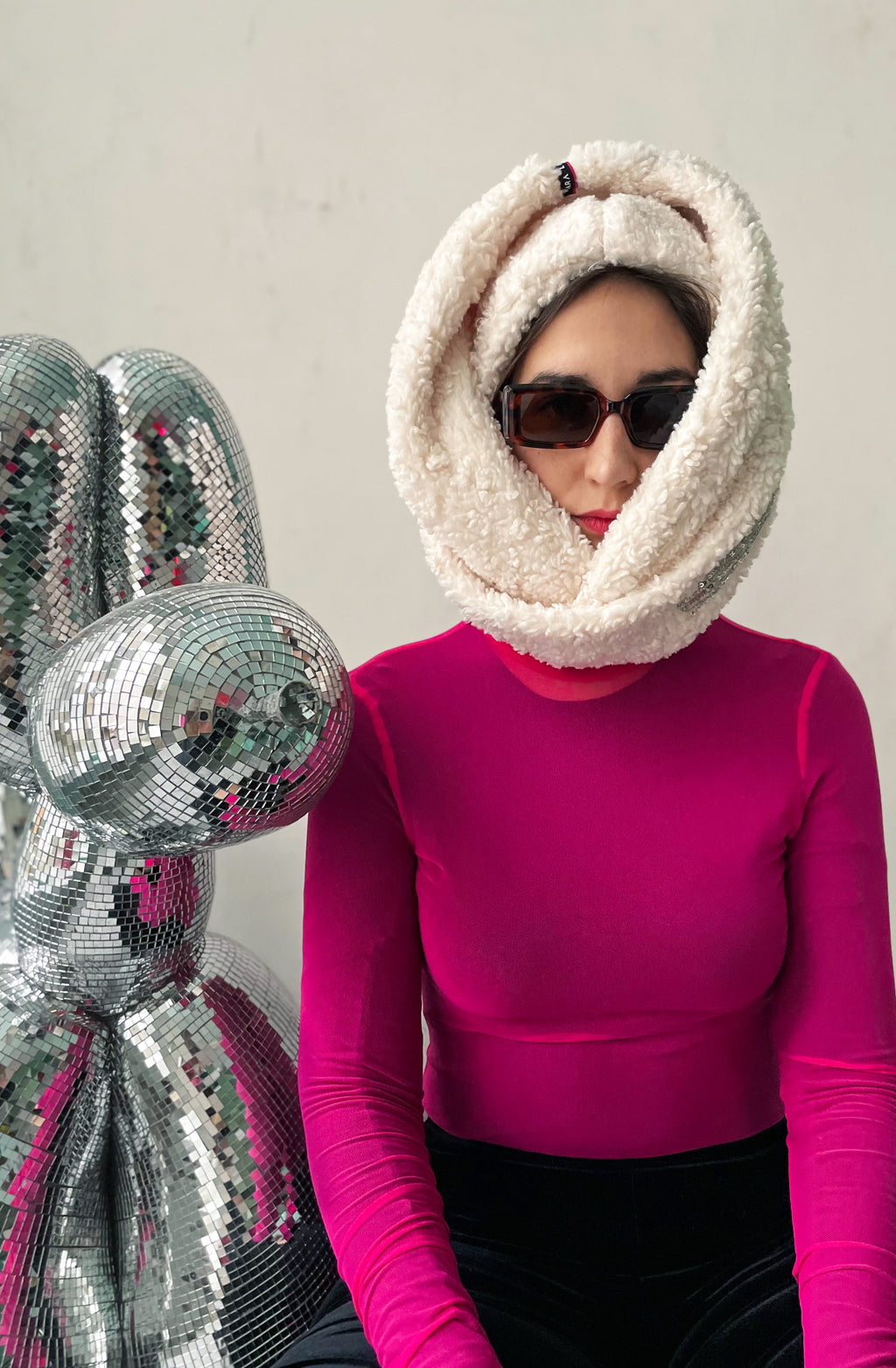 Balaclava Hoop Mütze | Off-White