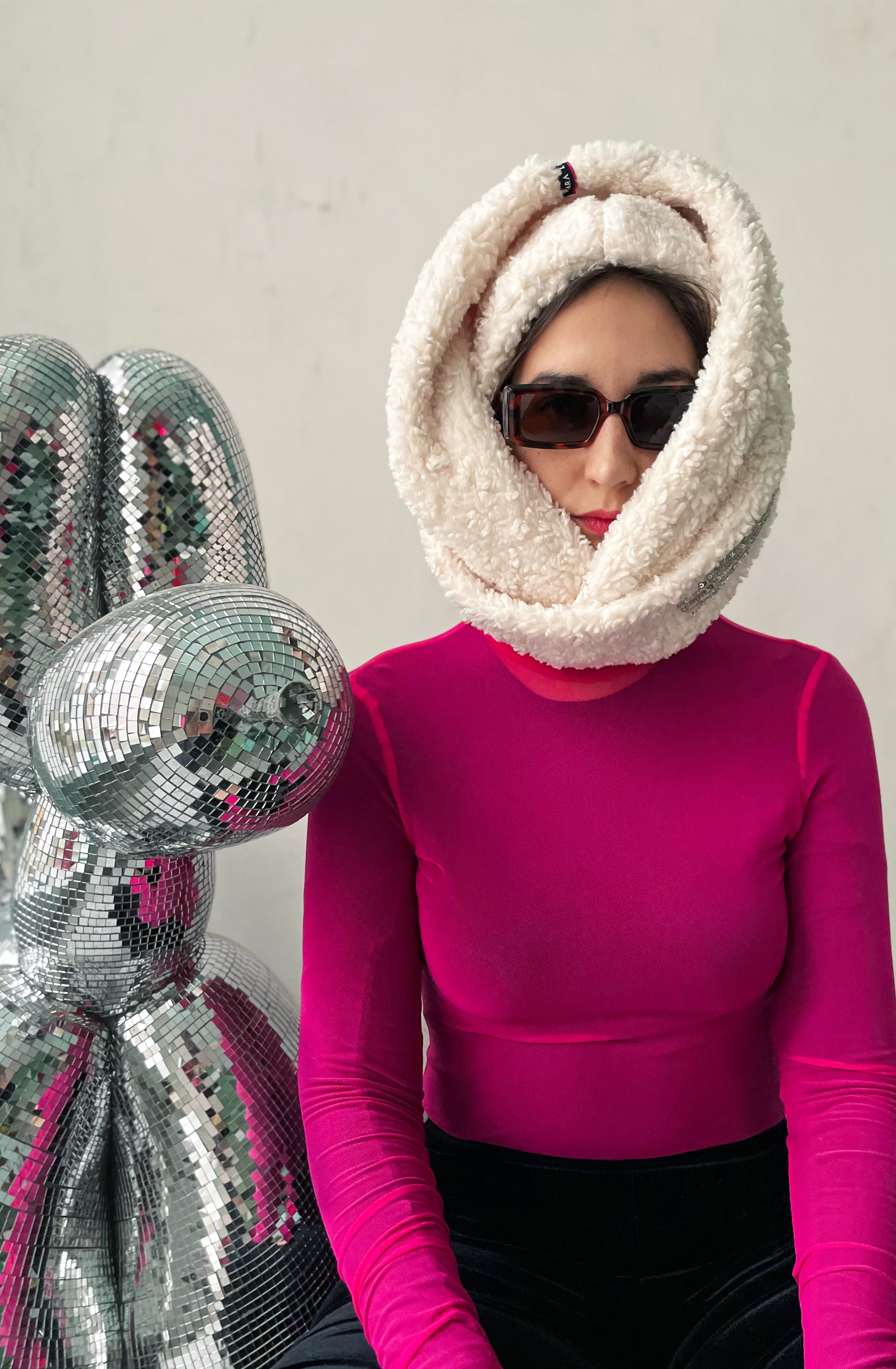 Balaclava Hoop Mütze | Off-White