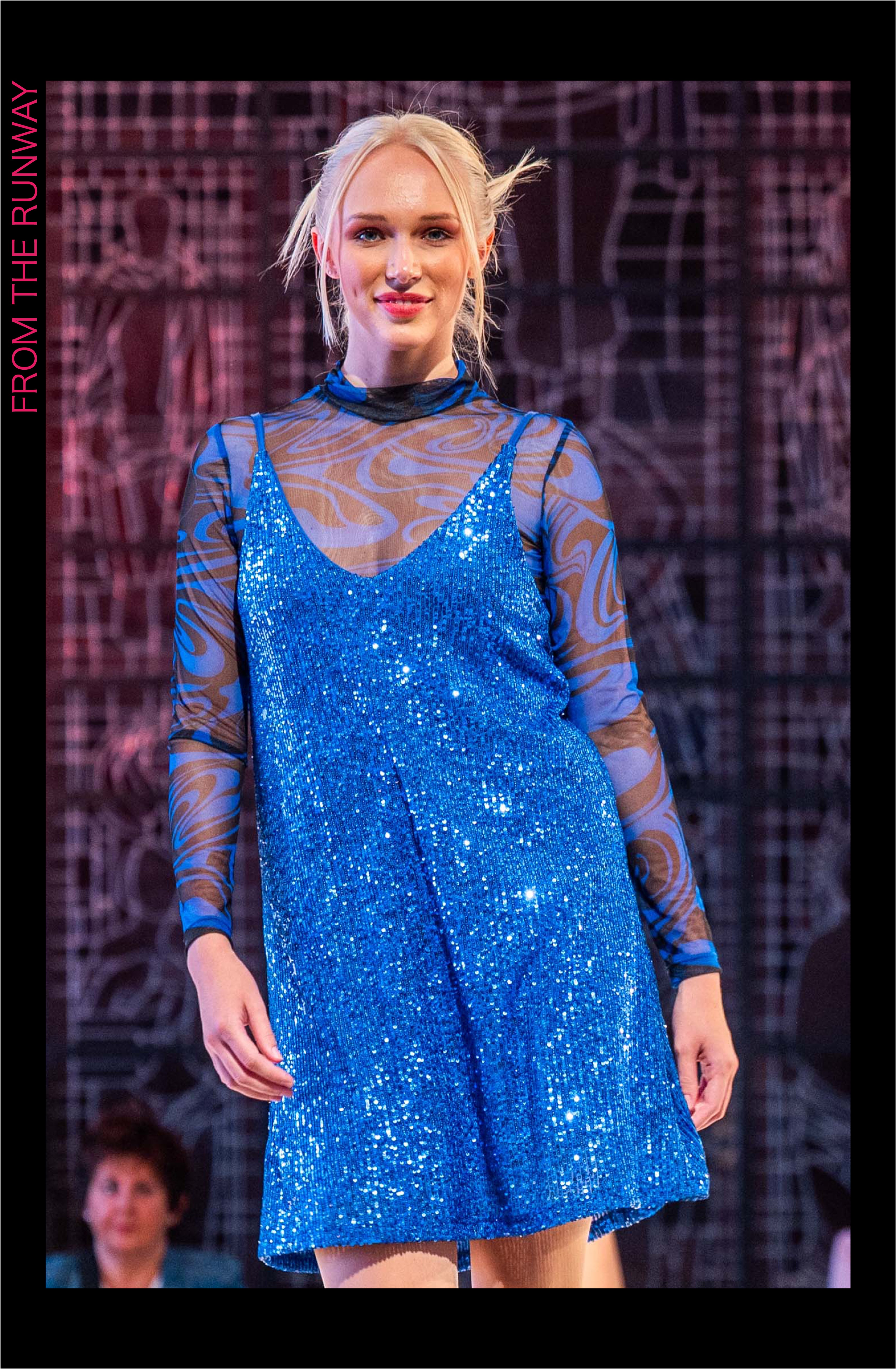 Glam Dress Electric Blue