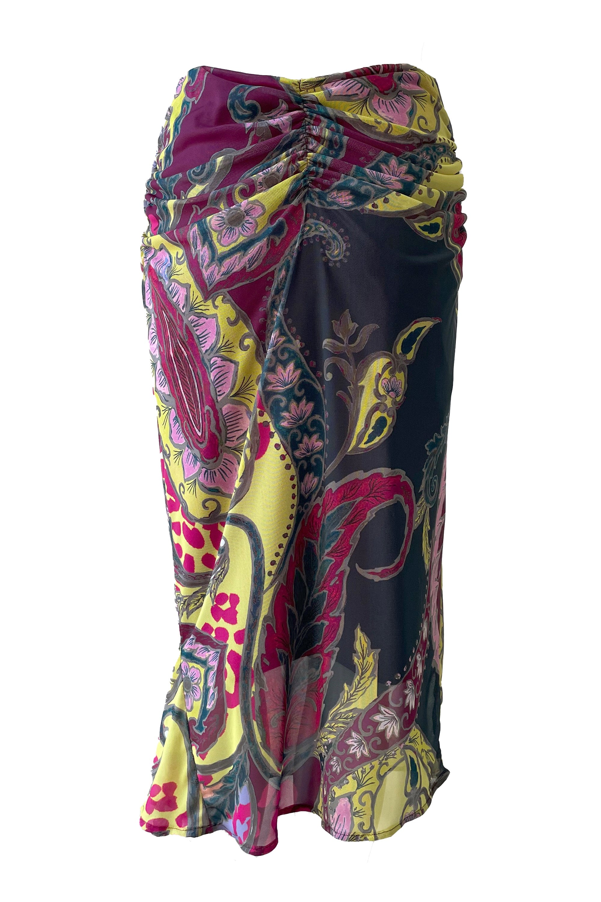 Geraffter Mesh-Rock Paisley