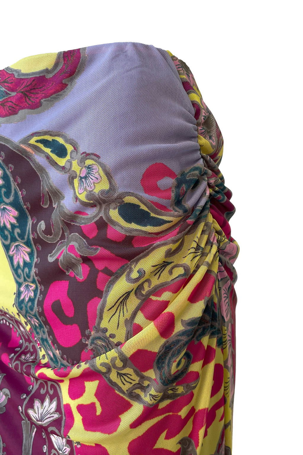 Geraffter Mesh-Rock Paisley