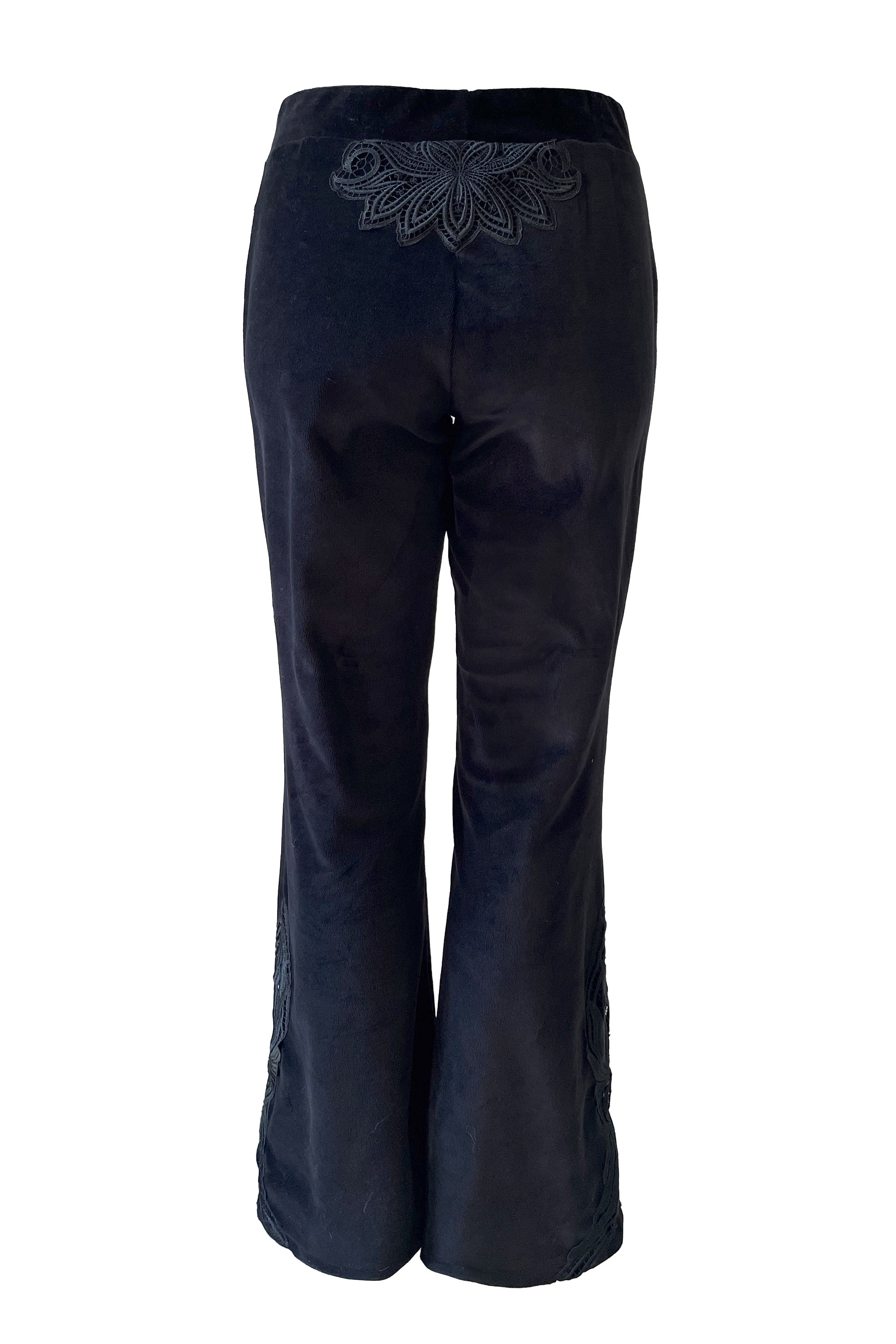 Samt Hose Vintage-Details