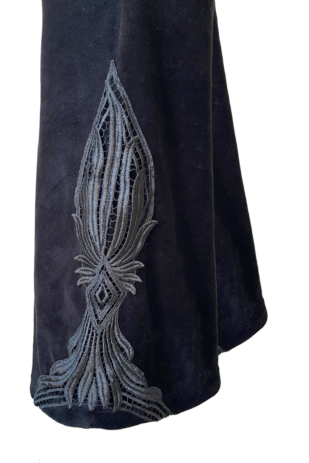 Samt Hose Vintage-Details