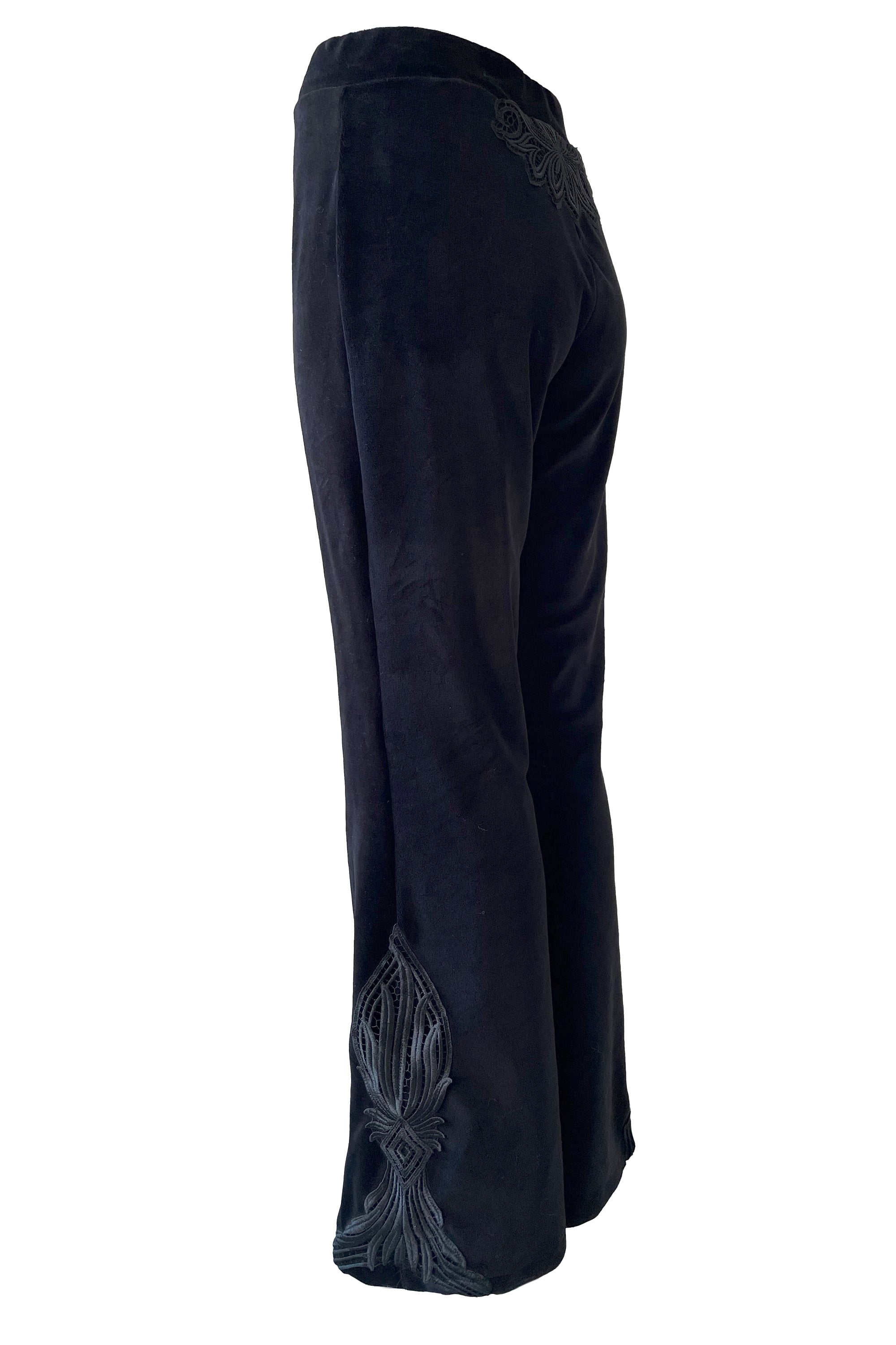 Samt Hose Vintage-Details