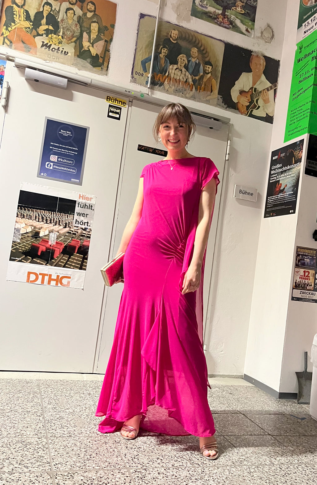 Langes Kleid - Optional Two in One