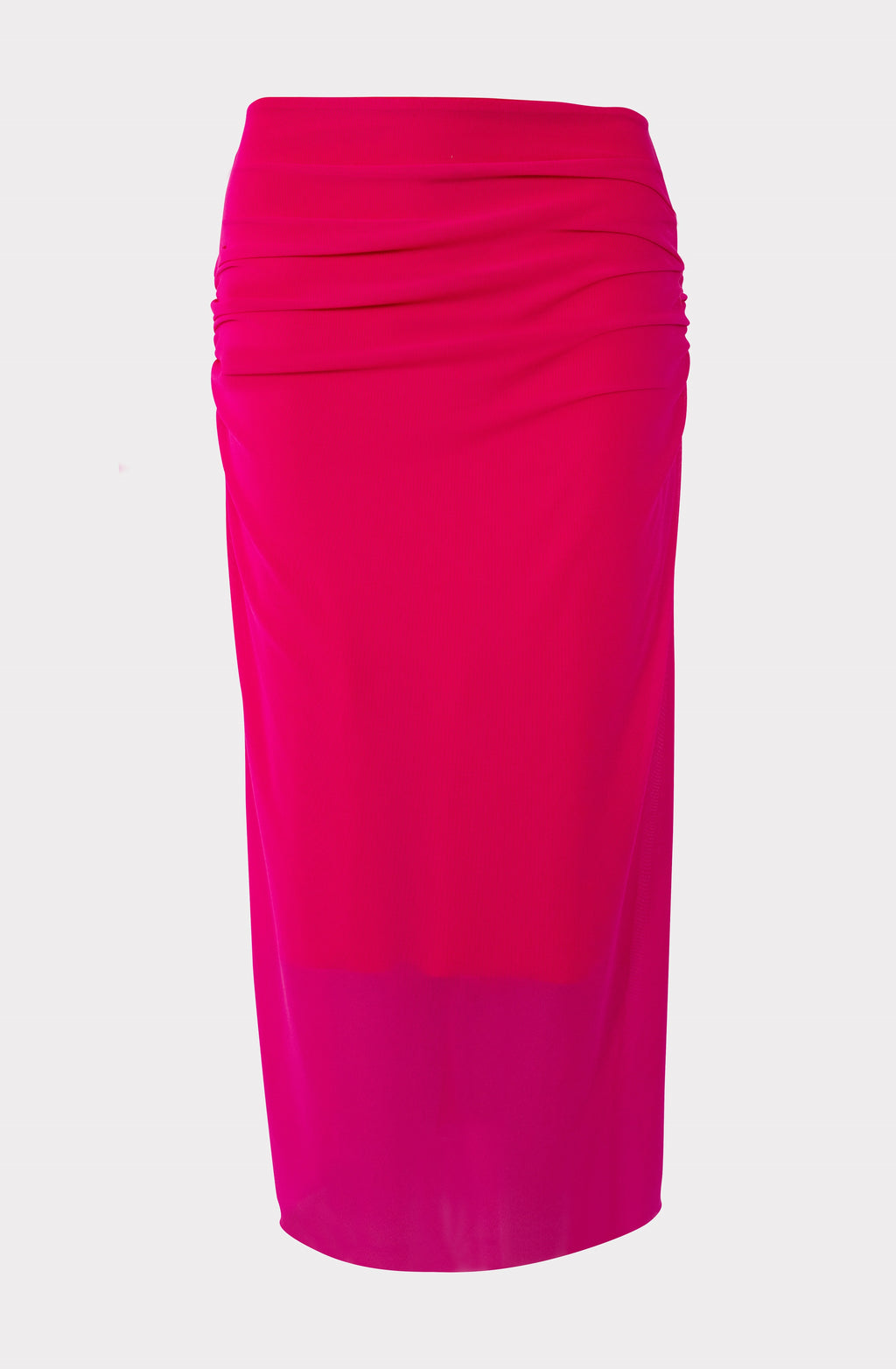 Geraffter Mesh-Rock Pink